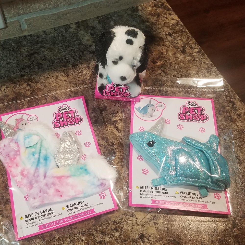 New! Pet Shop Set (1outfit)